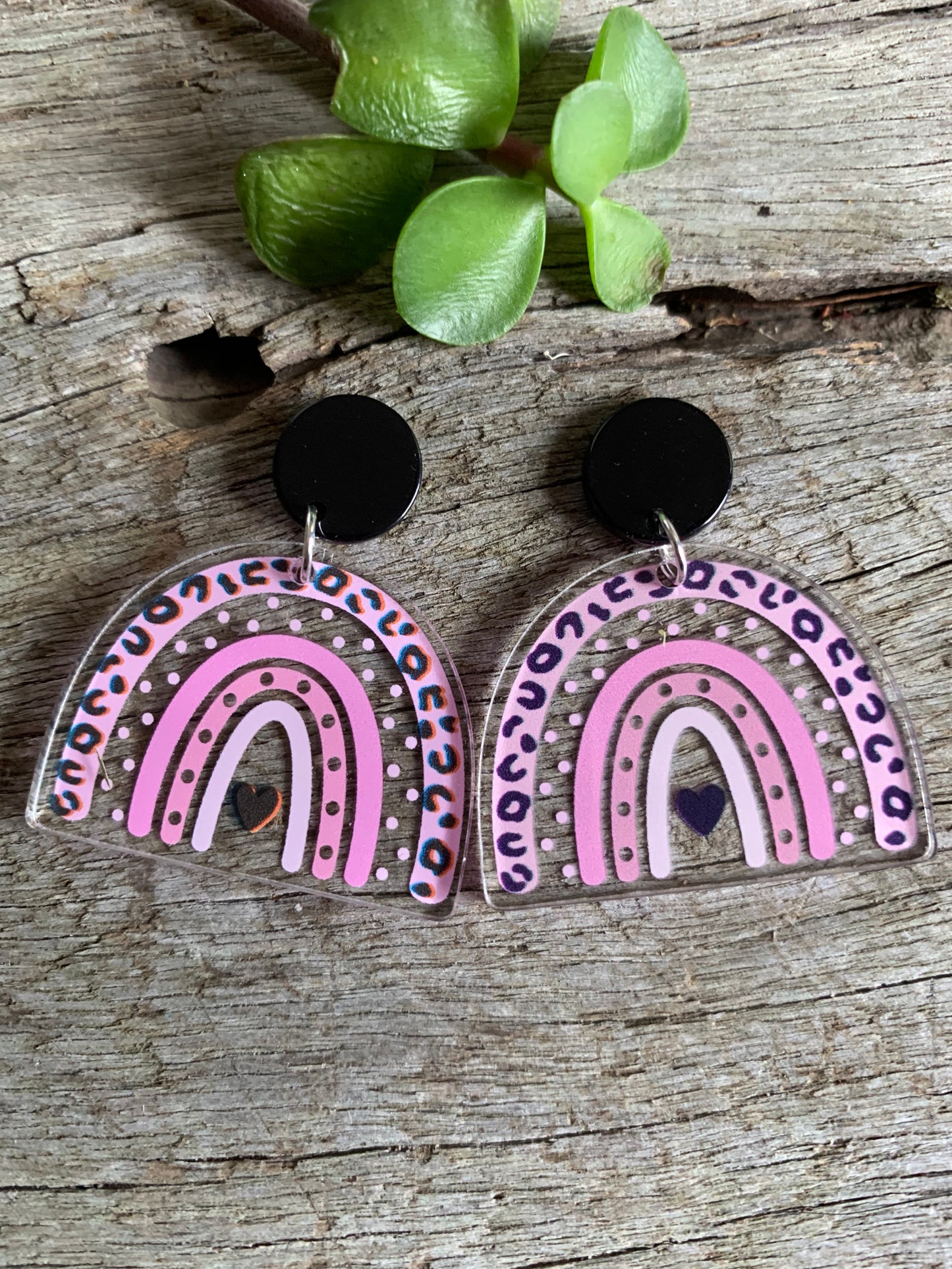 Love Rainbow Arch Earrings