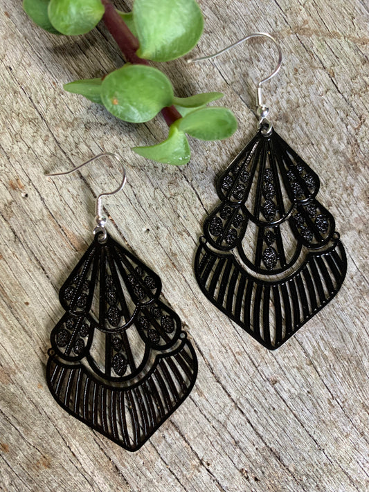 Maggie May Midnight Black Filigree