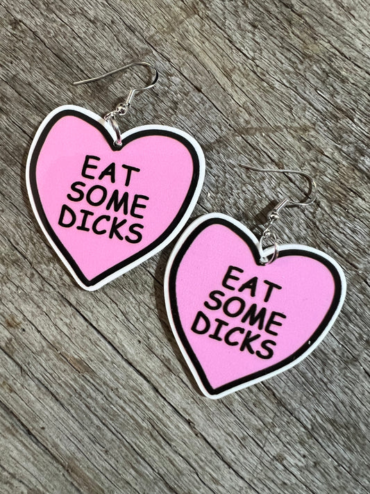 Eat Some 🍆 Earrings