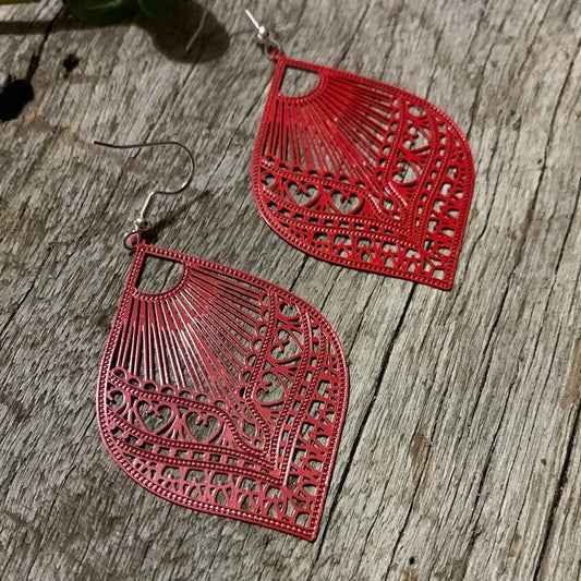 Very Red Samantha Filigree