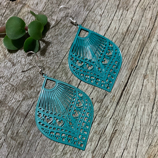 Seafoam Green Samantha Filigree