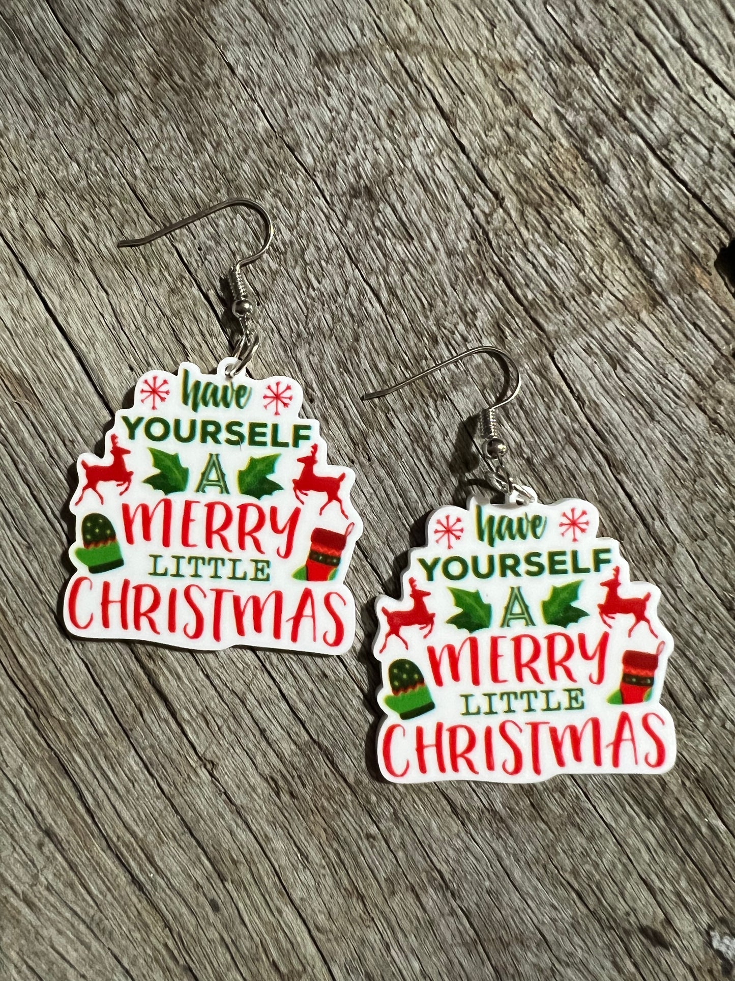 Merry Little Christmas Earrings