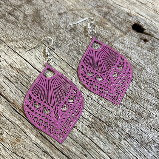 Plum Purple Samantha Filigree