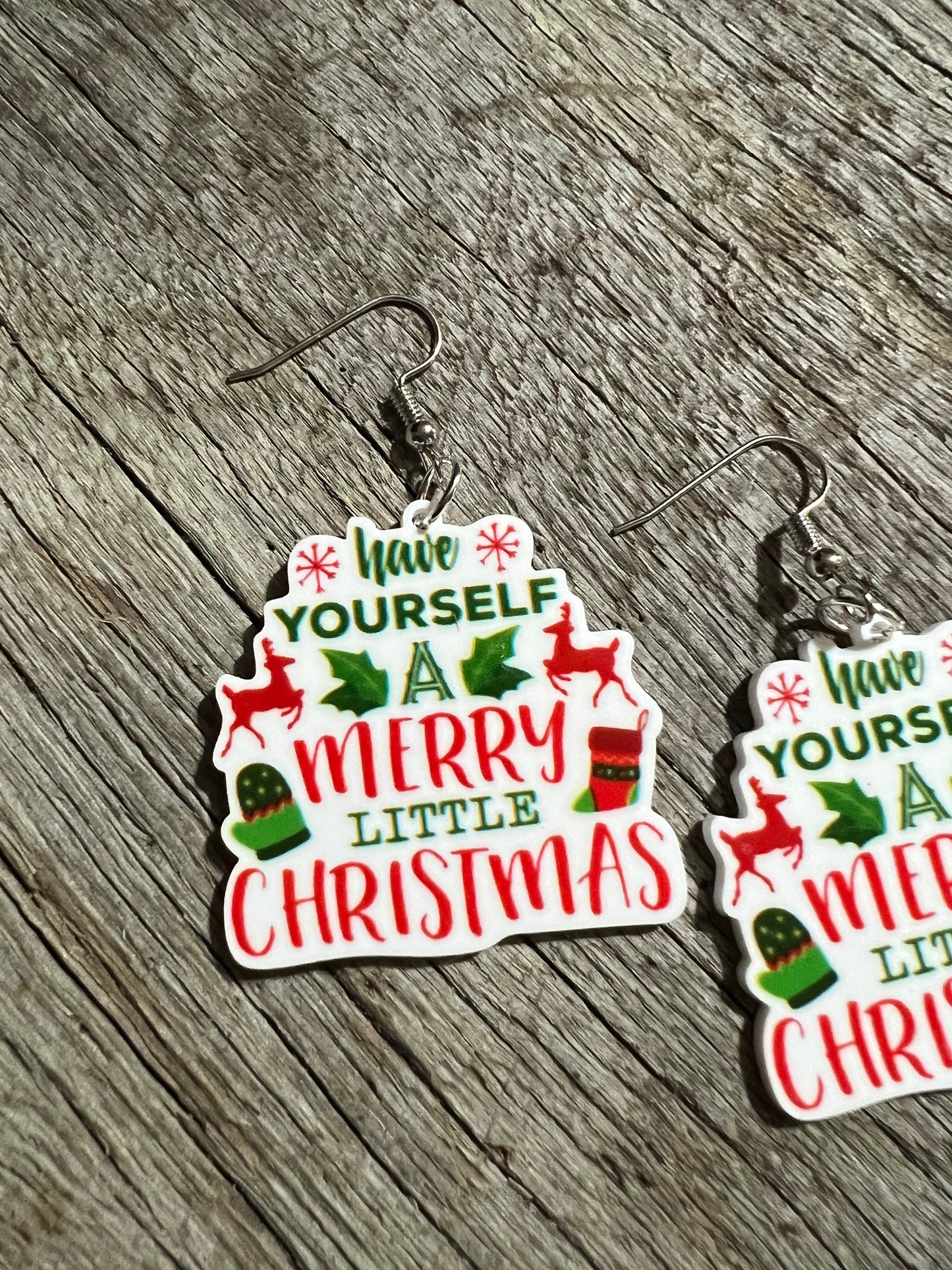 Merry Little Christmas Earrings