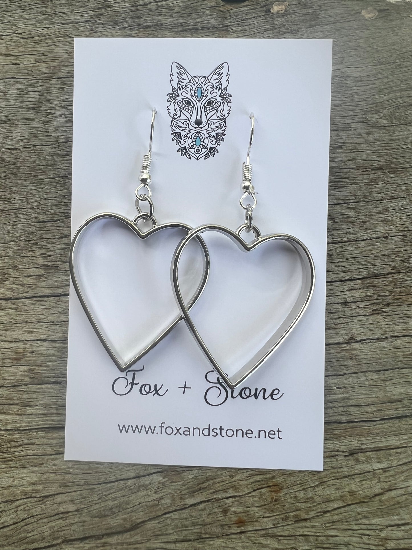 Stylish + Chic Heart Dangles