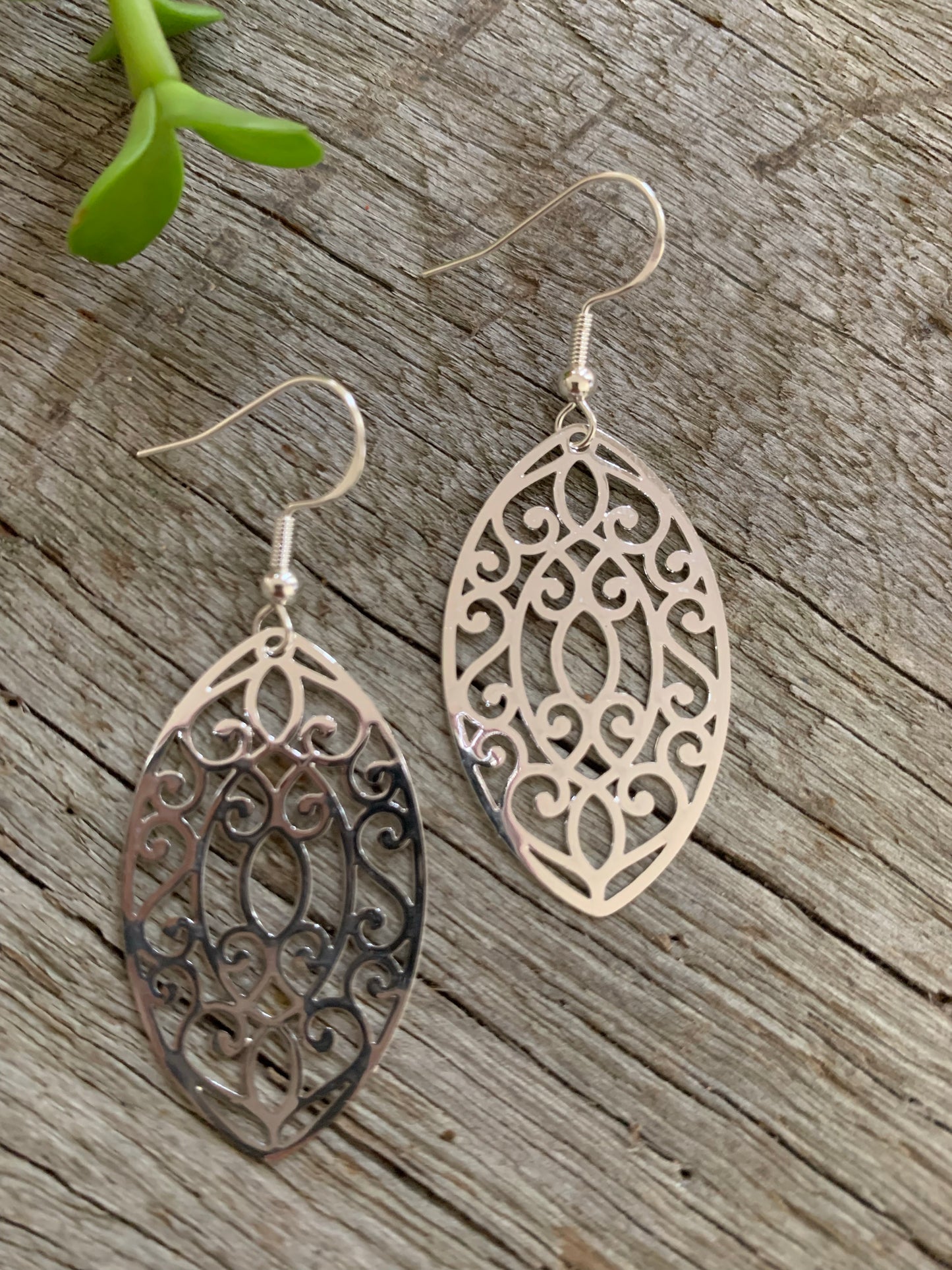 Mirror Silver Ella Filigree