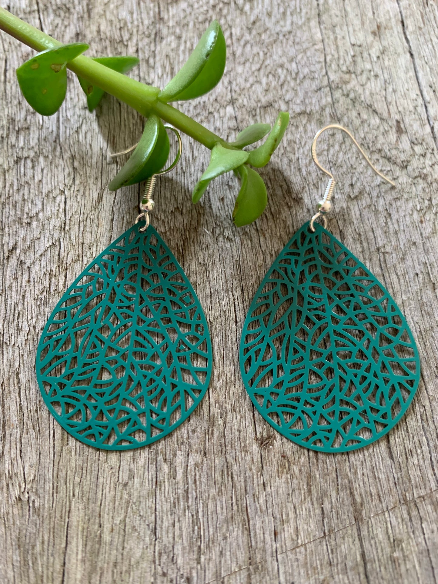 Seafoam Green Alaska Filigree