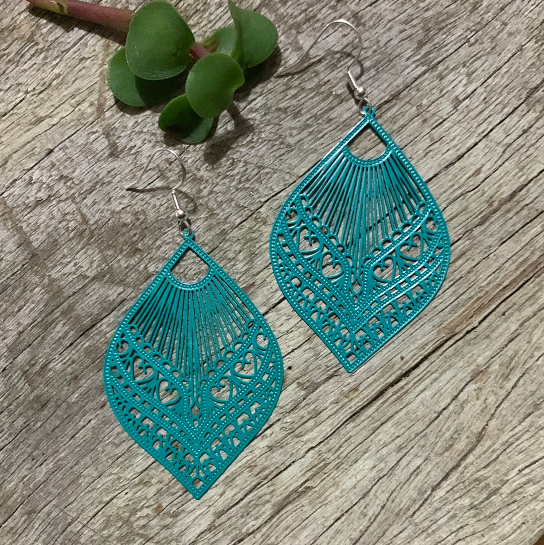 Seafoam Green Samantha Filigree