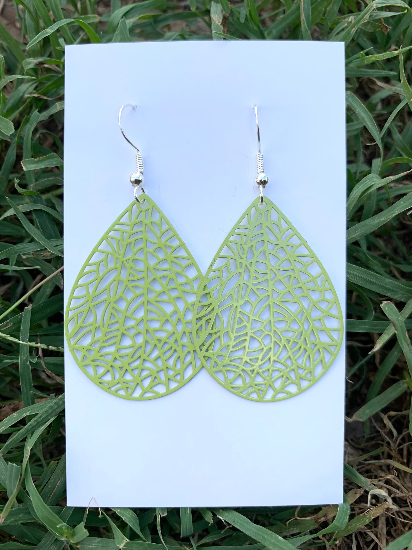 Lime Green Alaska Filigree