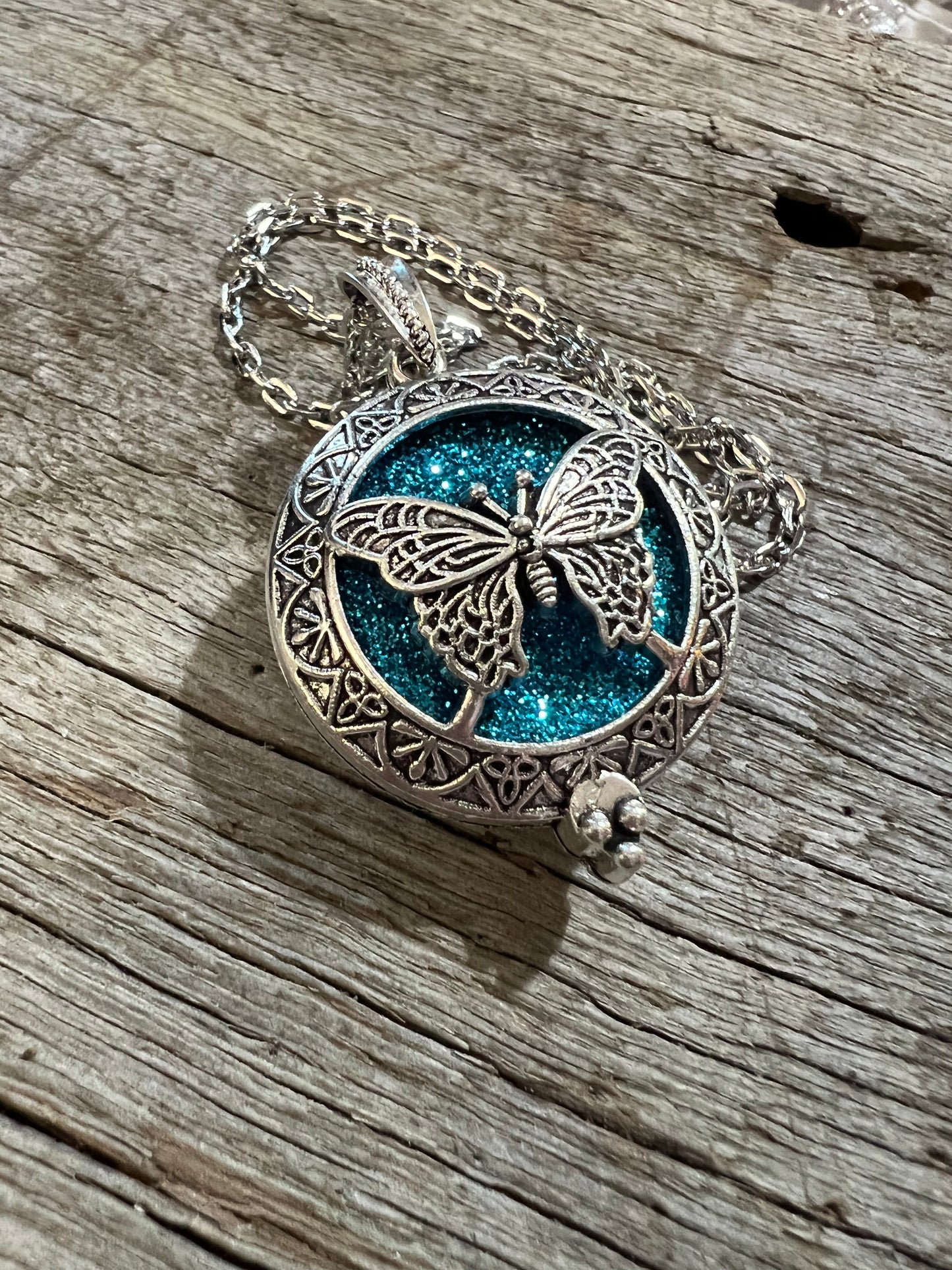 Silver Butterfly Oil Diffuser