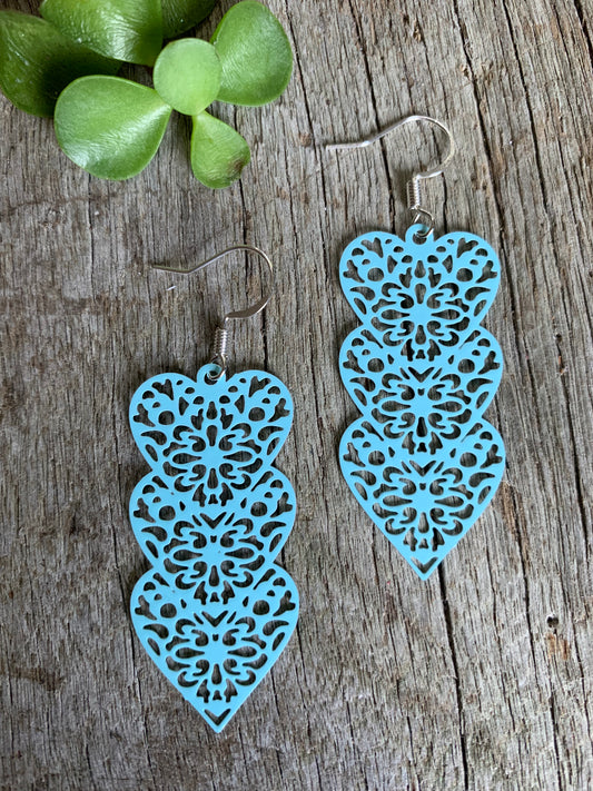 Powder Blue Zelda Filigree