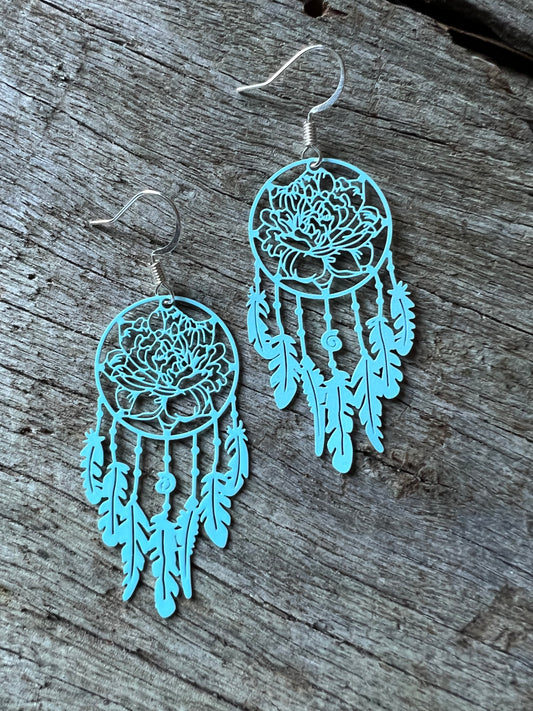 Sky Lotus Dream Catcher Filigree