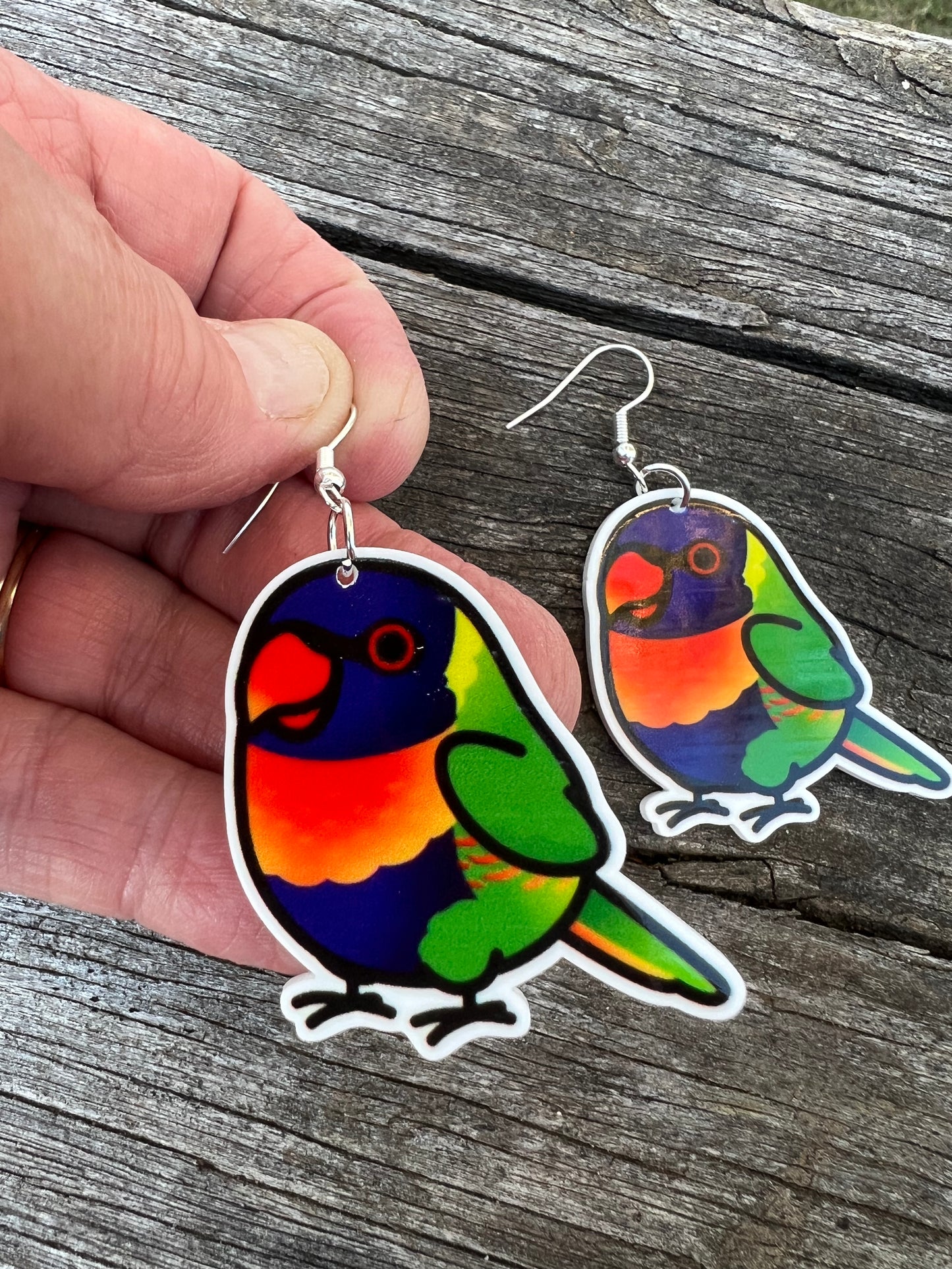 Baby Lorikeets Earrings
