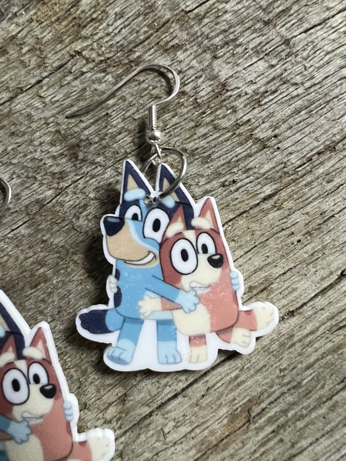 B L U E Y 2 Dangle Earrings