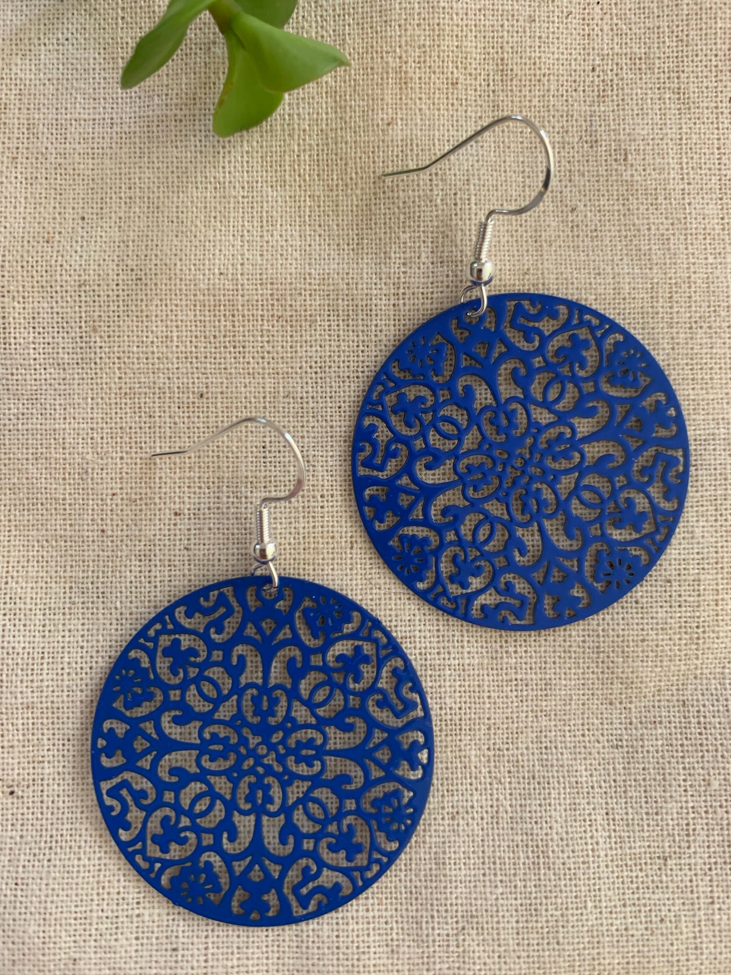 Deep Blue Evie Filigree