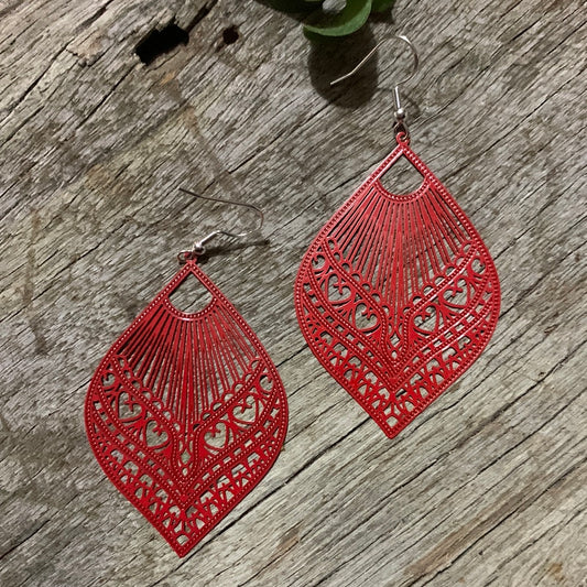 Very Red Samantha Filigree