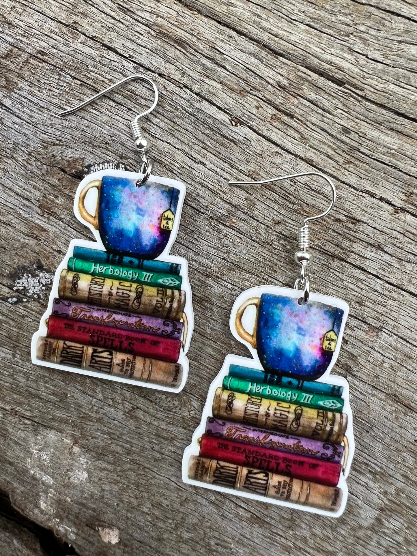 Books and Spells Earrings