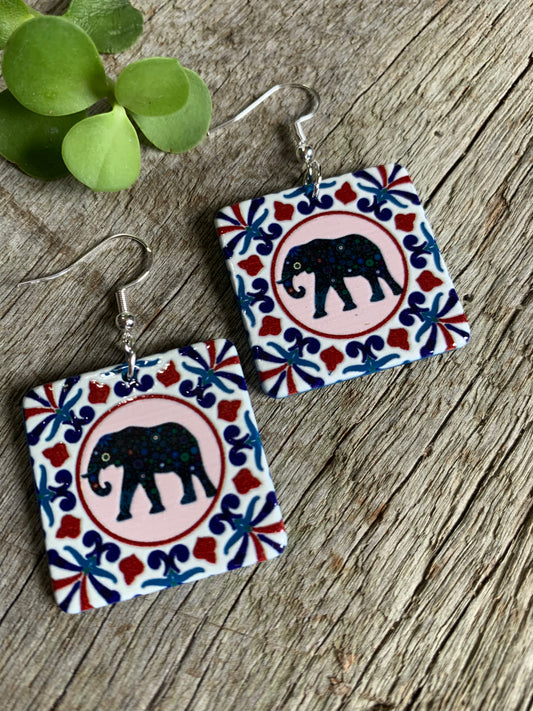 Moroccan Elephant Earrings
