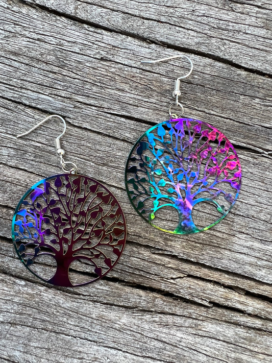 The Tree of Life Filigree Earrings