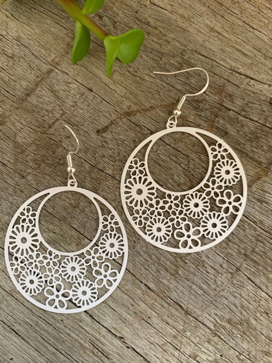 White Natasha Filigree