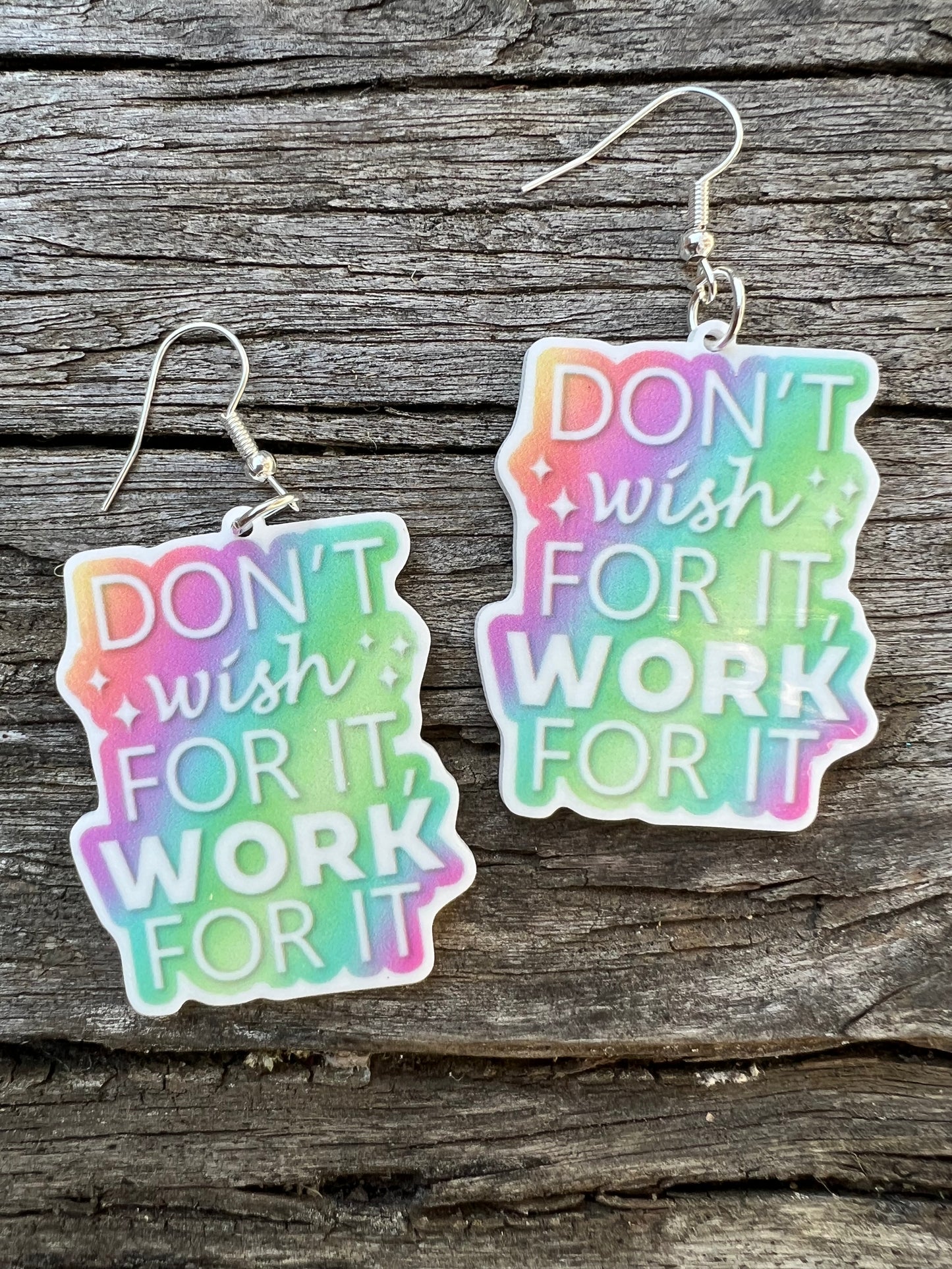 Work For It Earrings