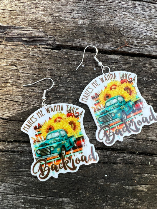 Take The Back Roads Earrings
