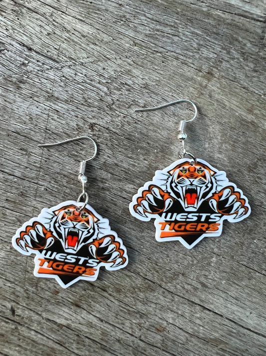Wests Tigers Earrings