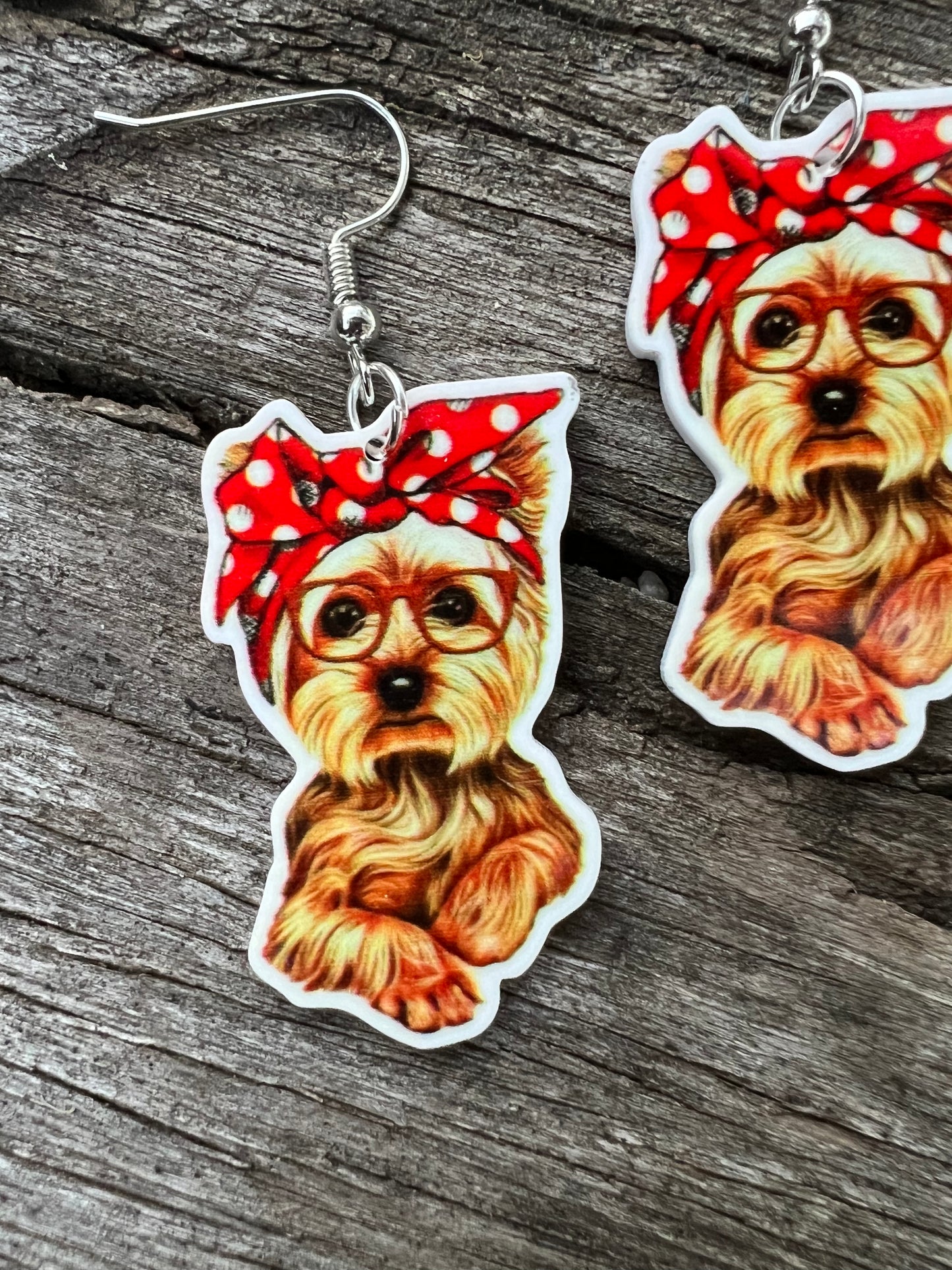 Daisy Dog Earrings