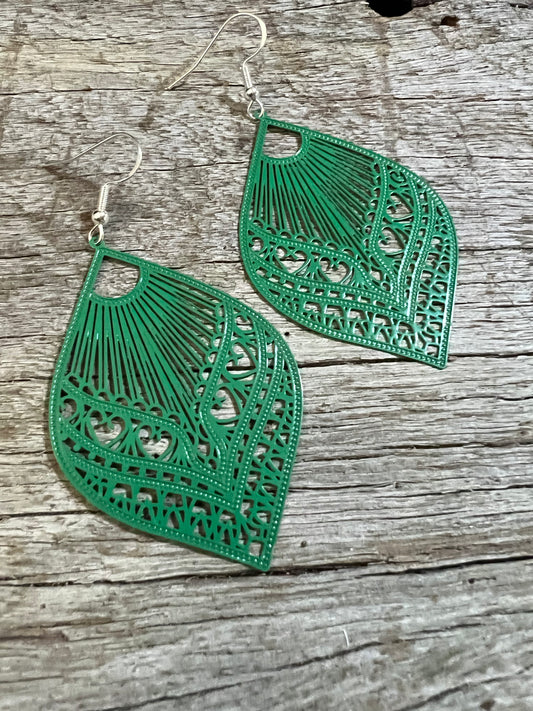 Green Samantha Filigree