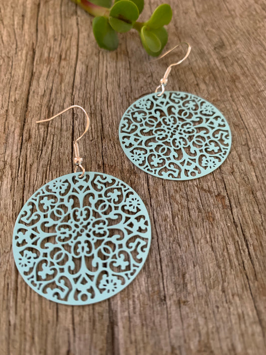 Sky Blue Evie Filigree