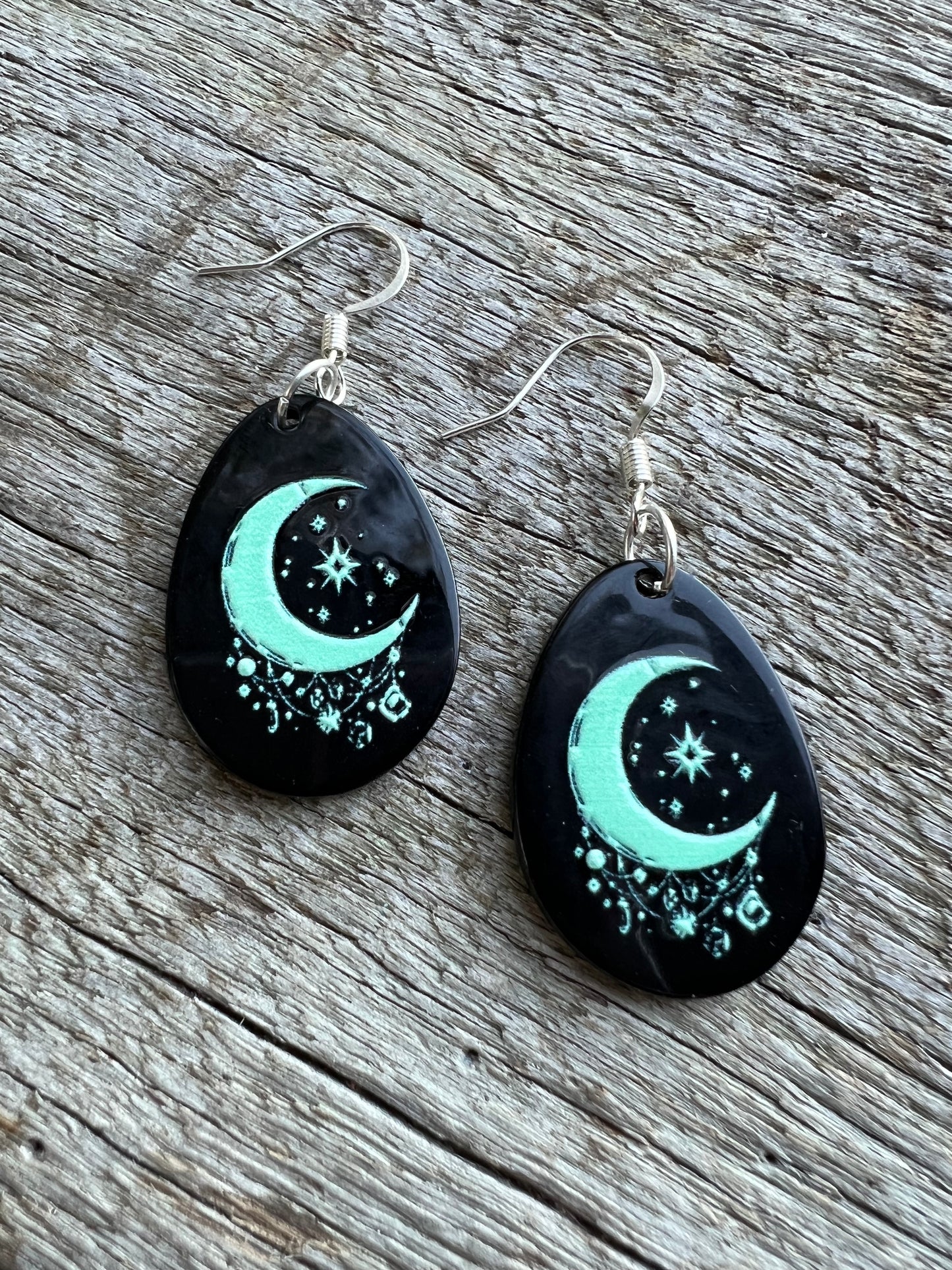 Gemini Moon Earrings