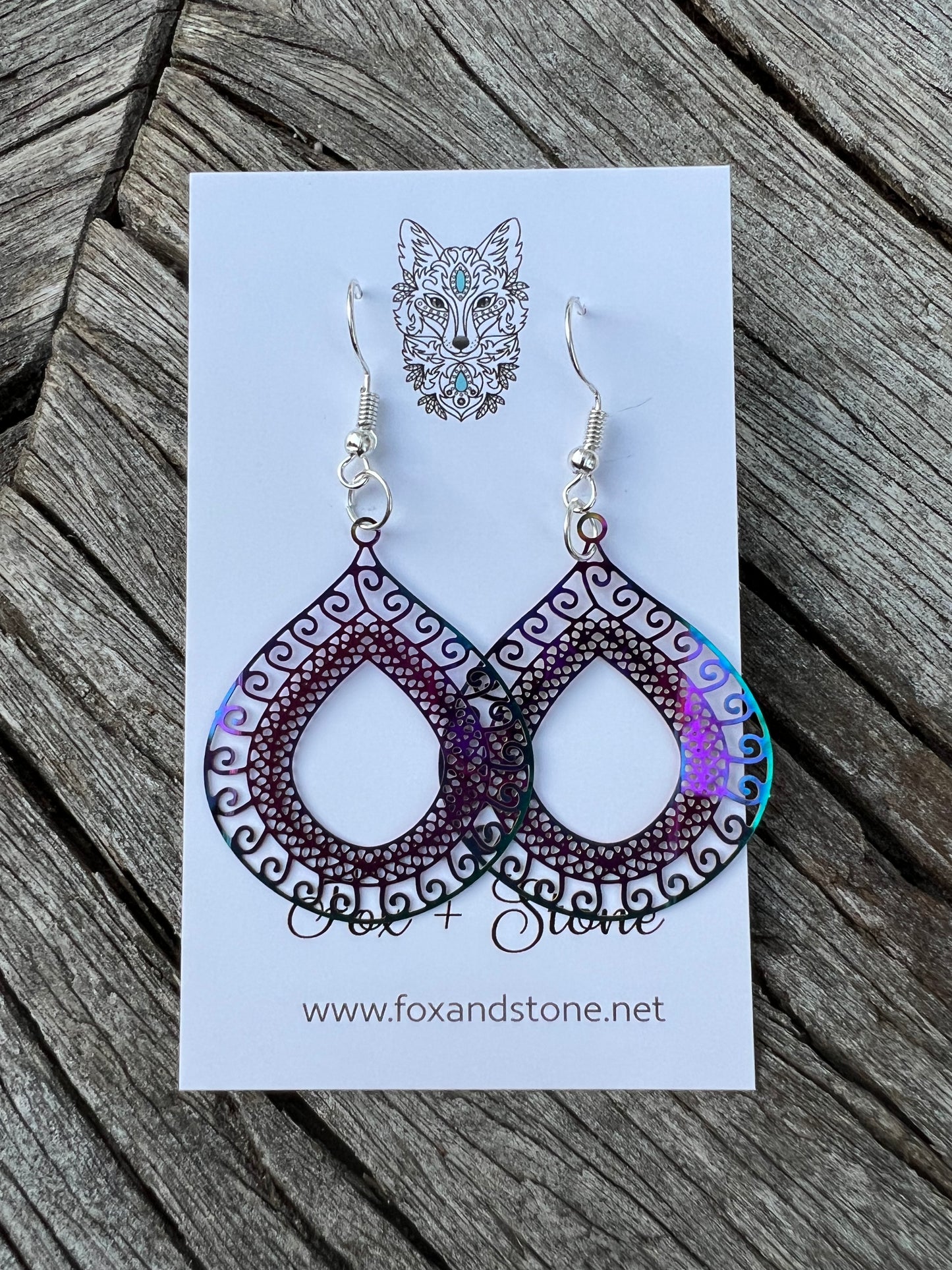 Chantilly Lace Filigree Earrings