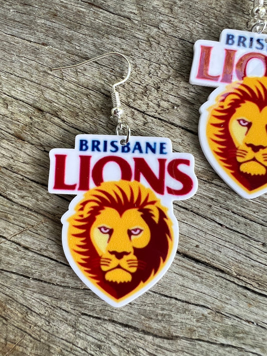 Brisbane Lions Earrings