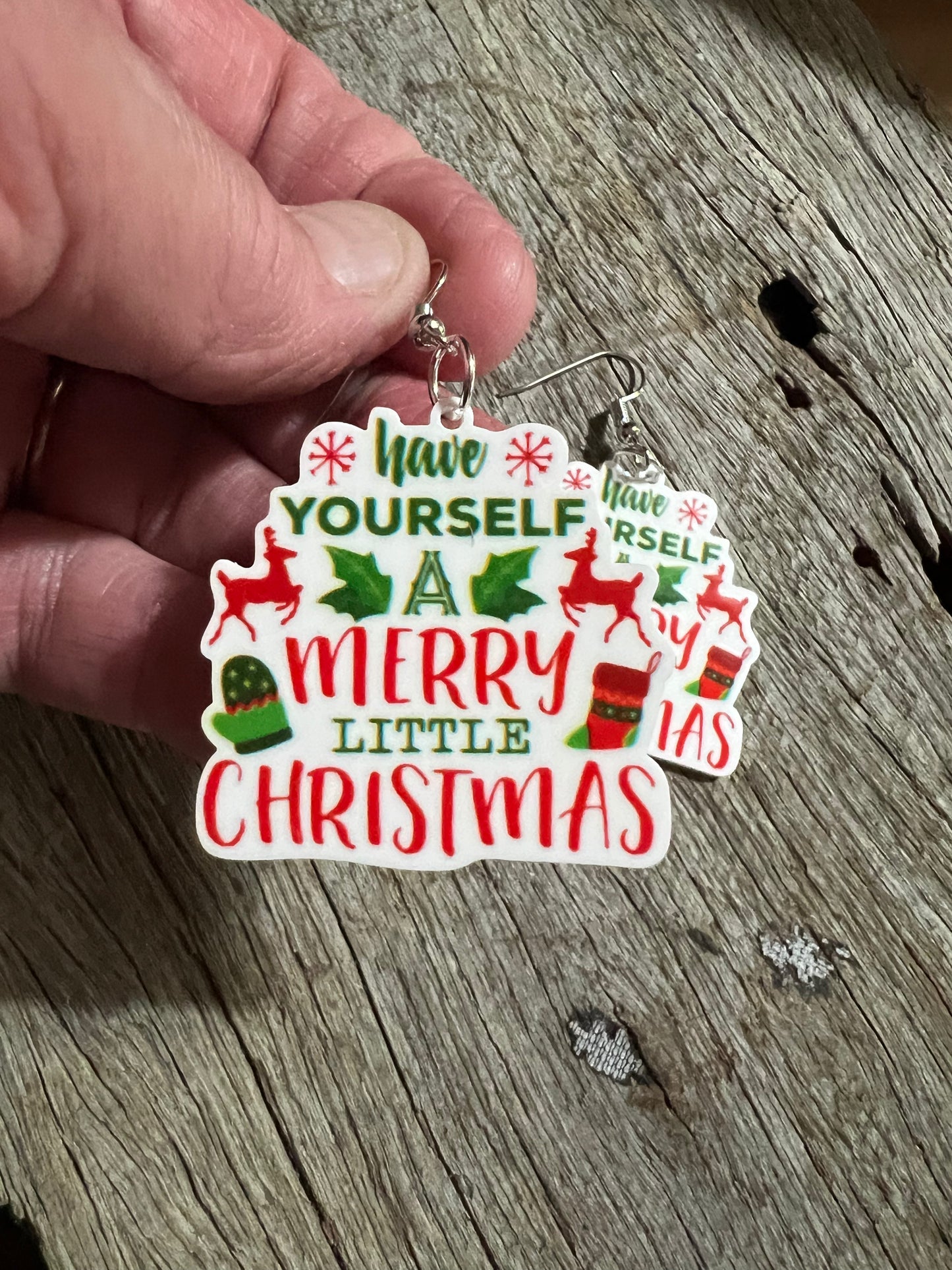 Merry Little Christmas Earrings