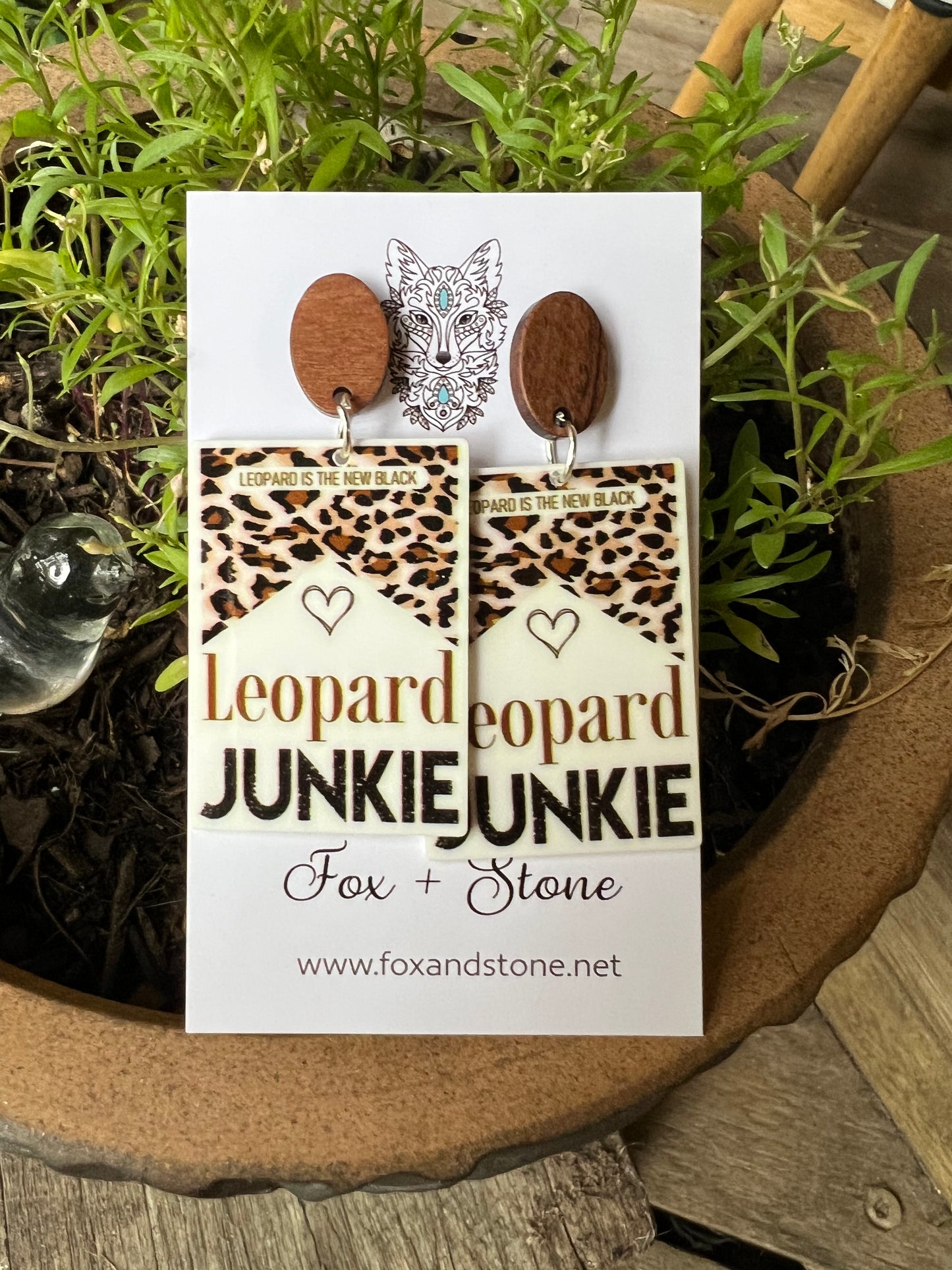 Leopard Junkie Earrings