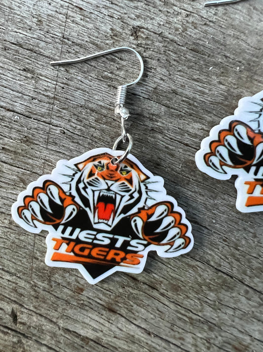 Wests Tigers Earrings