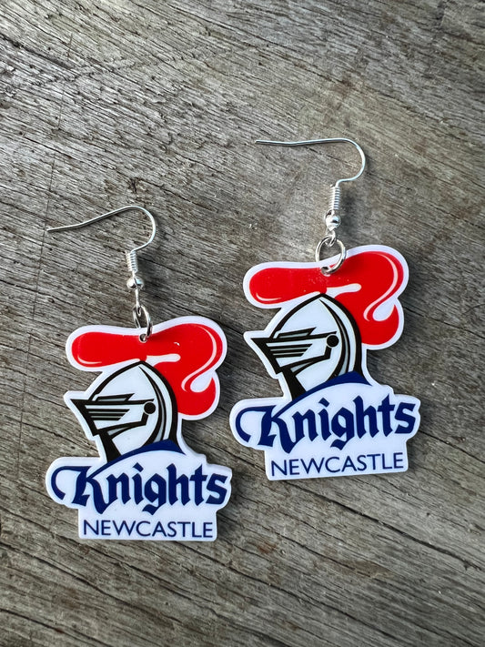 Newcastle Knights Earrings