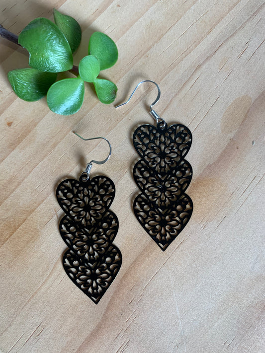 Midnight Black Zelda Filigree