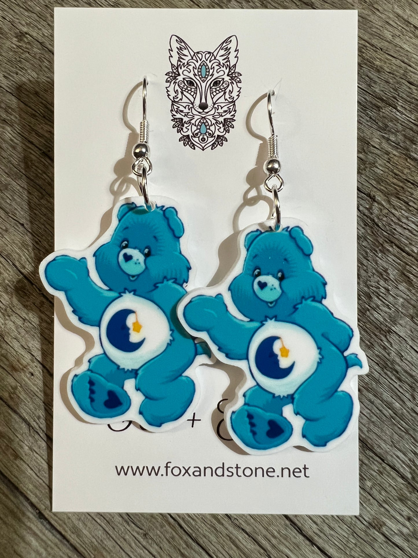 Moon Bear Plannar Earrings