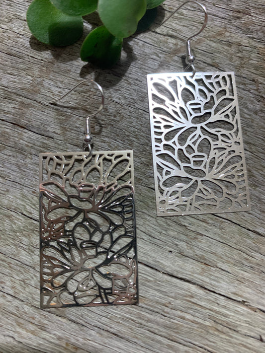 Shiny Silver Freya Filigree