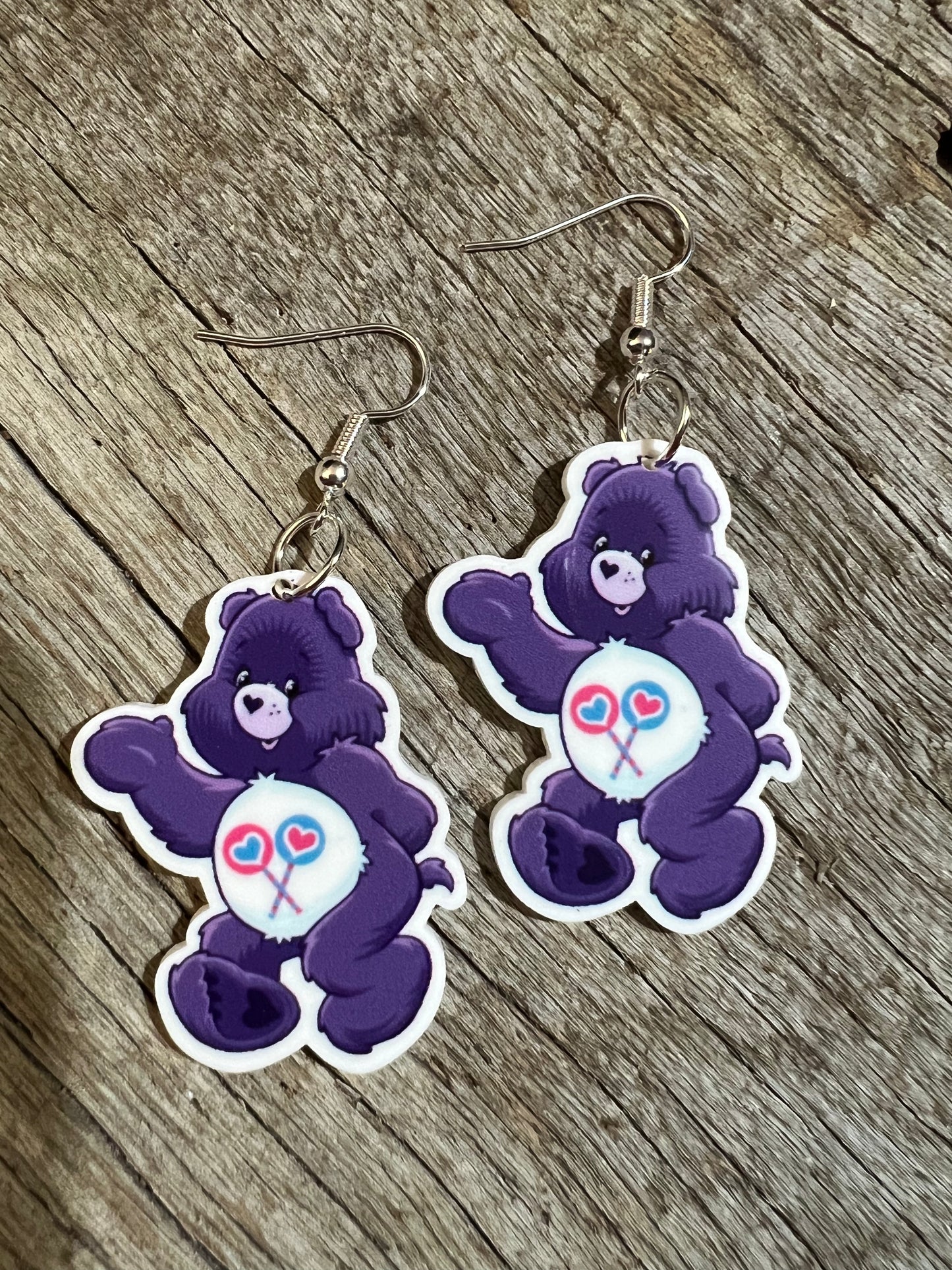 Lollipop Bear Plannar Earrings