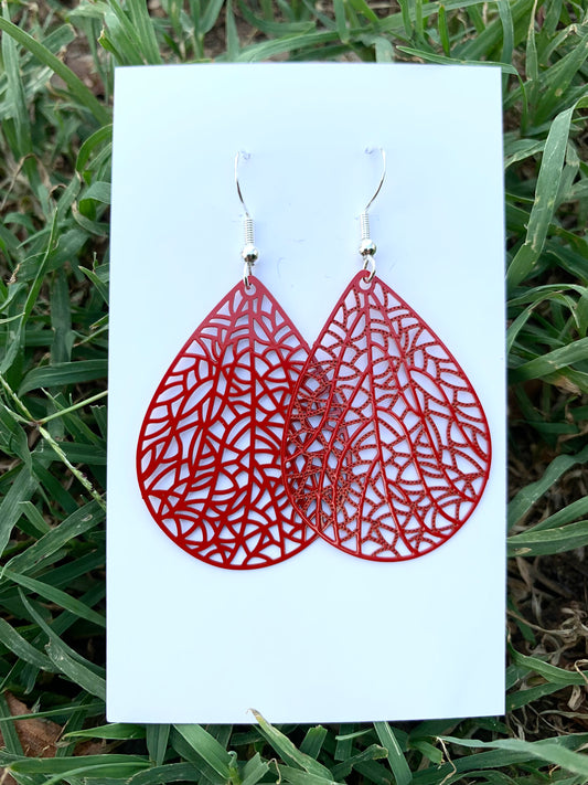Very Red Alaska Filigree