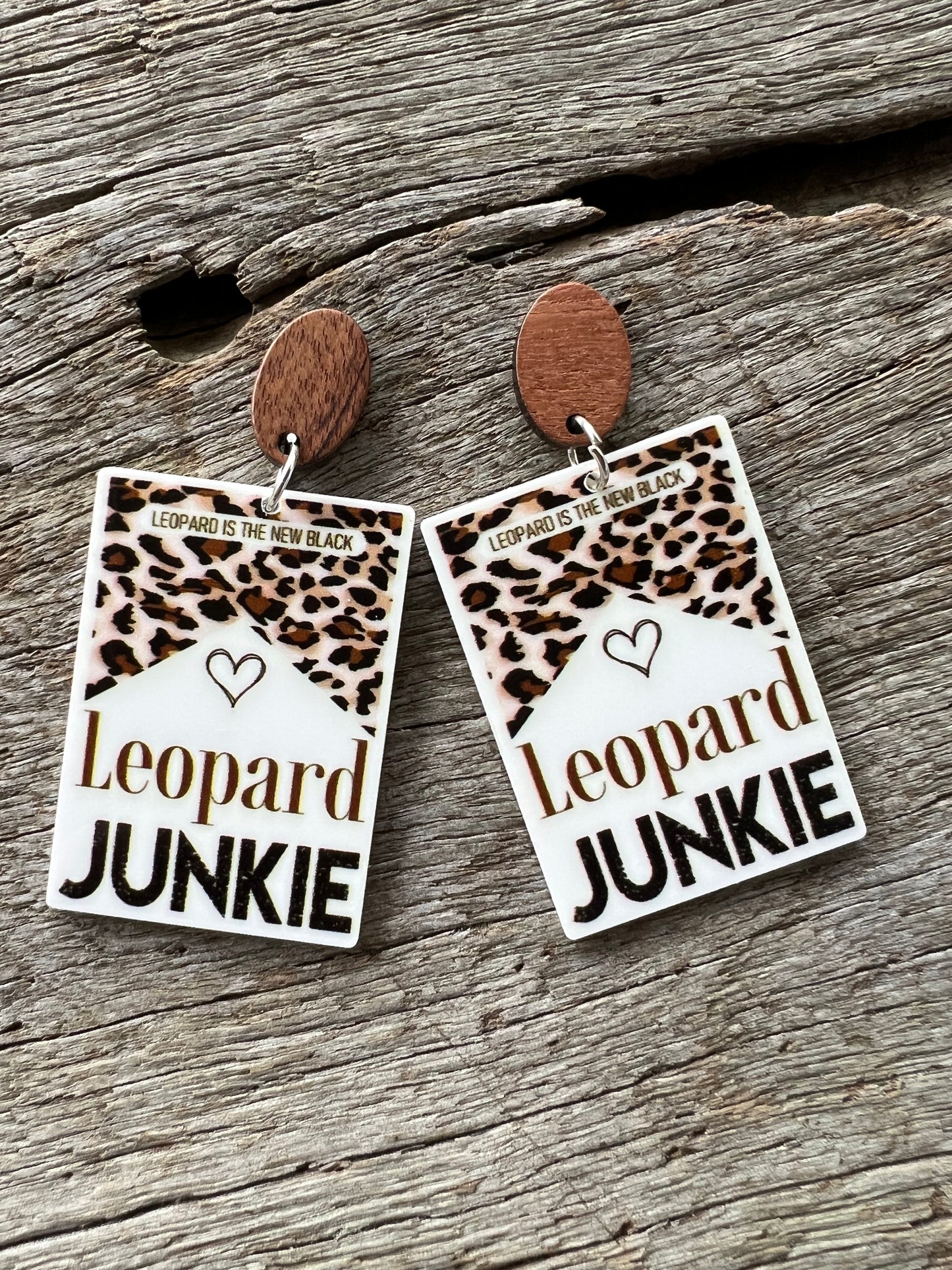 Leopard Junkie Earrings