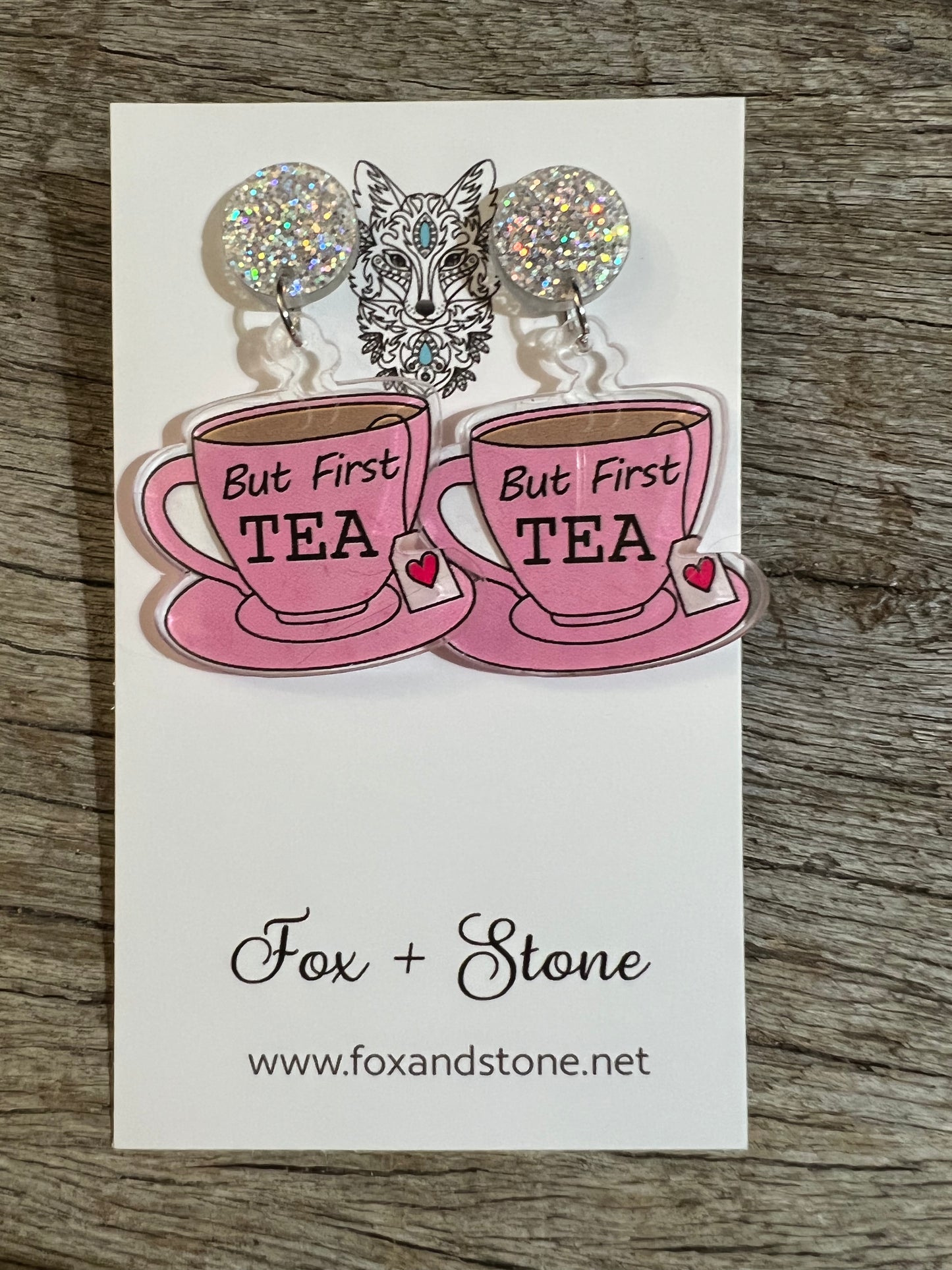 But First Tea Earrings