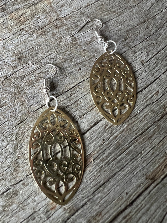 Mirror Gold Ella Filigree