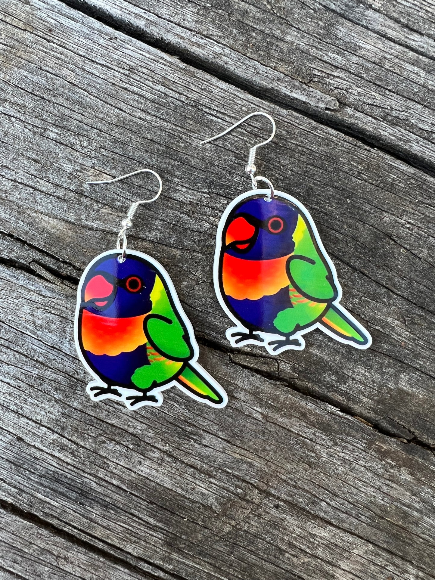 Baby Lorikeets Earrings