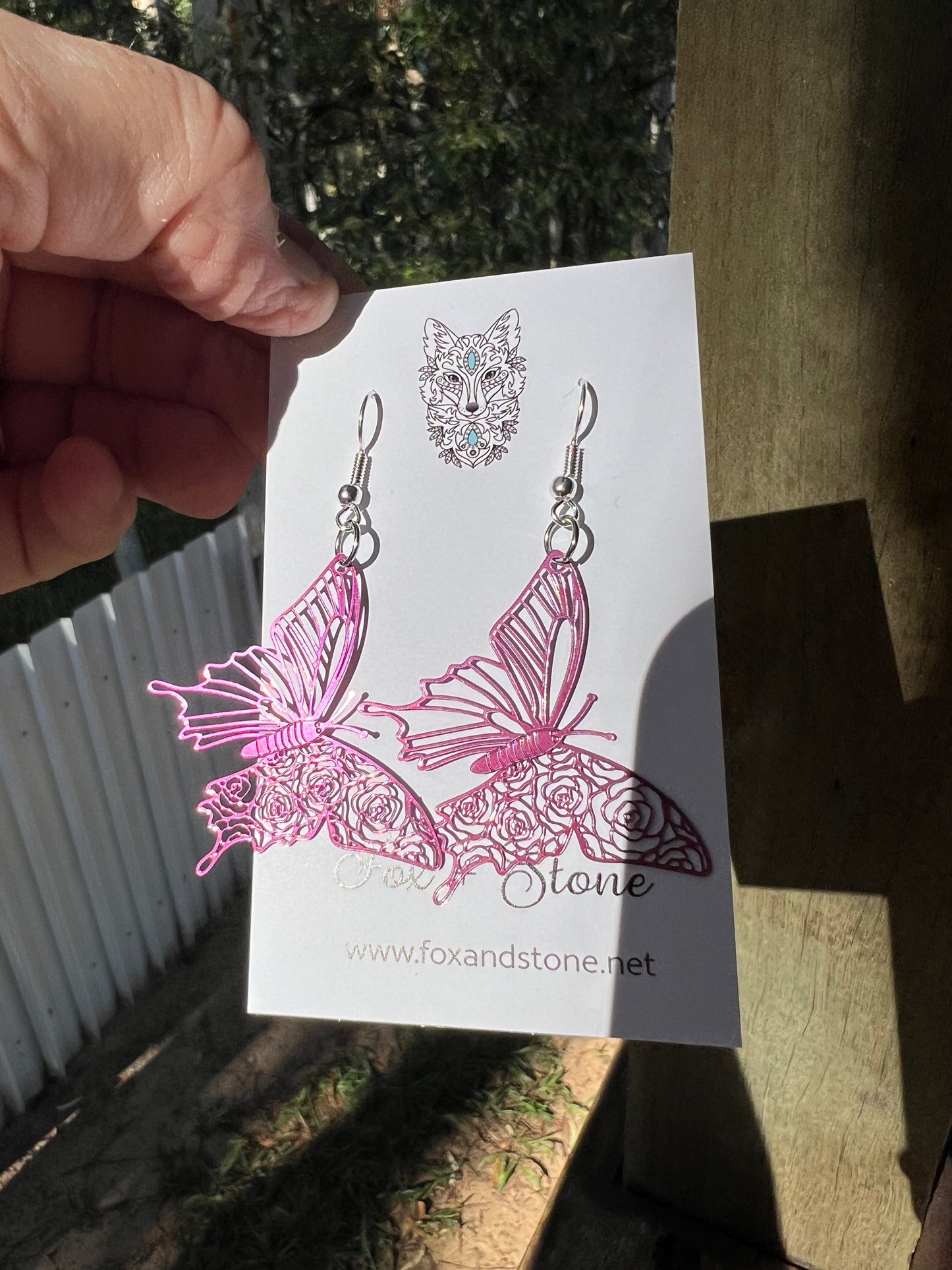 Carmen Butterfly Filigree Earrings