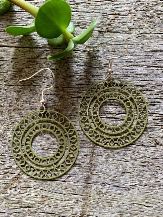 Olive Demi Filigree