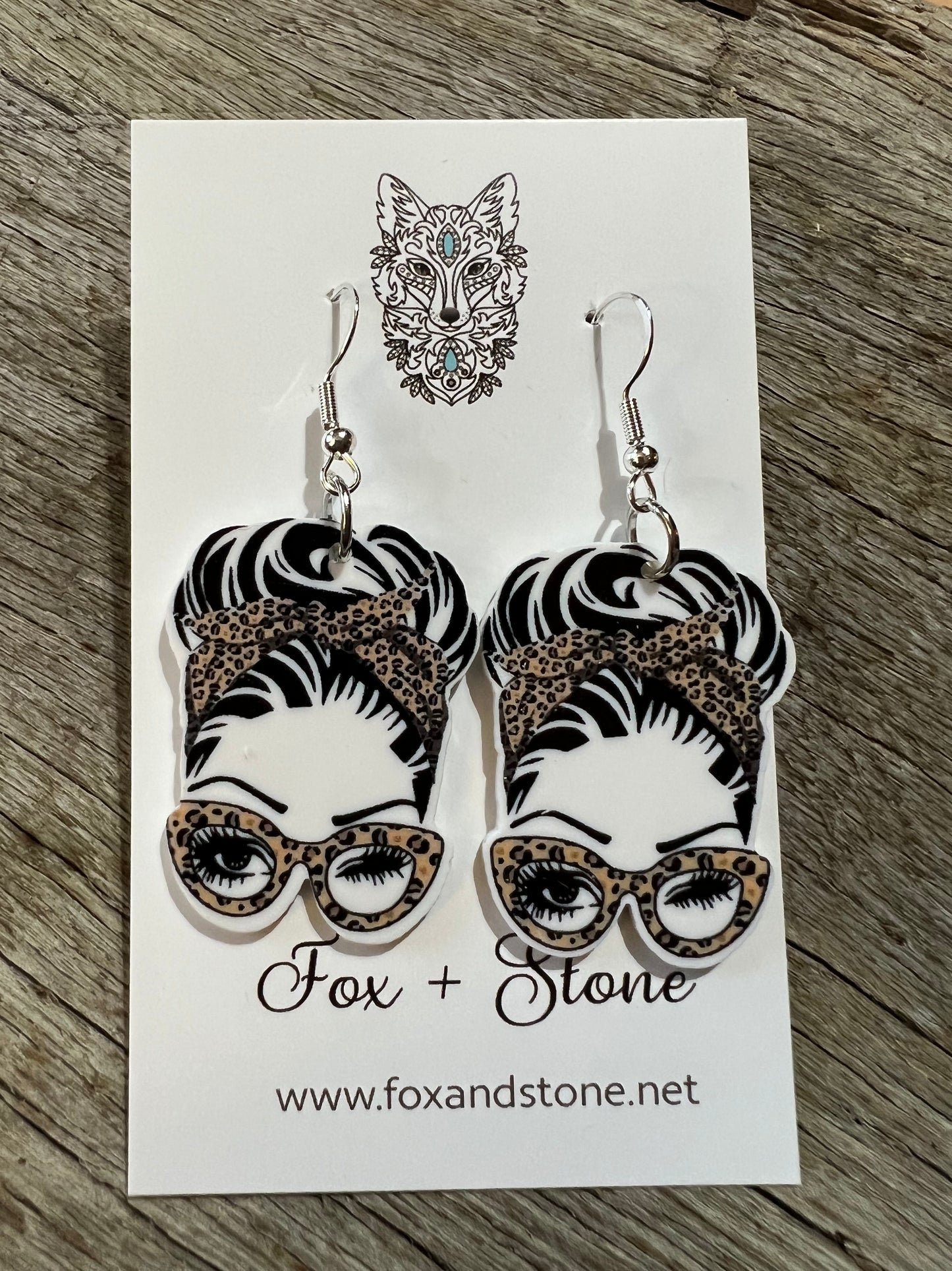 Leopard Cool Mumma Earrings