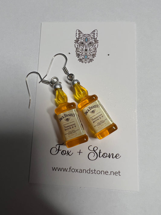 Bottles of Jack Earrings